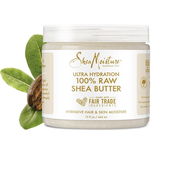 Shea Moisture 100% Raw Shea Butter All-Over Hydration Hair & Skin Moisturizer - Picture 1 of 4